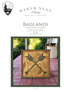 Badlands Barn Quilt Pattern