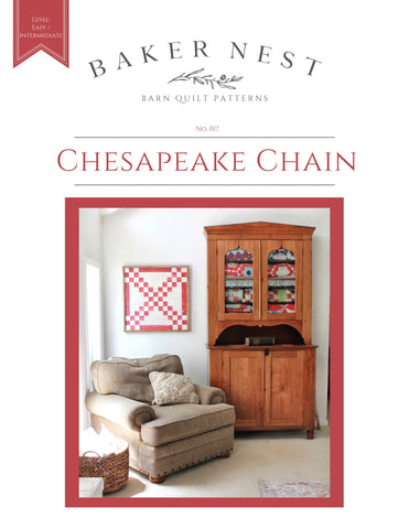 Chesapeake Chain Barn Quilt Pattern